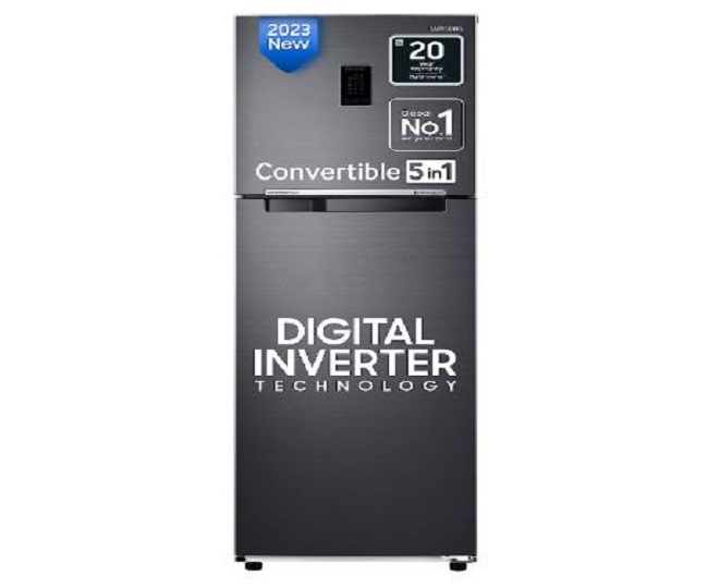 Best Samsung Convertible Refrigerator Double Door Super Fast Cooling